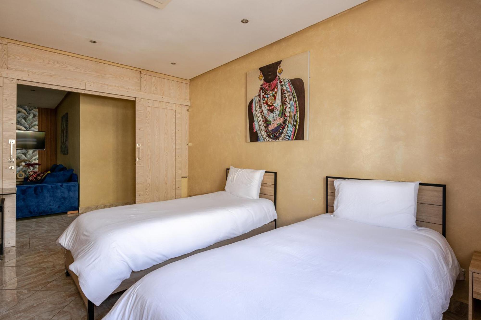 Appartement Cosy Agdal Centre Rabat Buitenkant foto